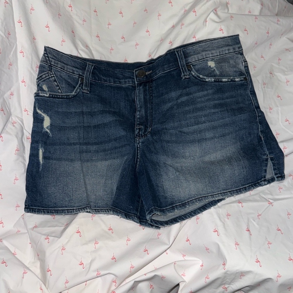 Rock & Republic Vintage Dark Blue Jean Shorts